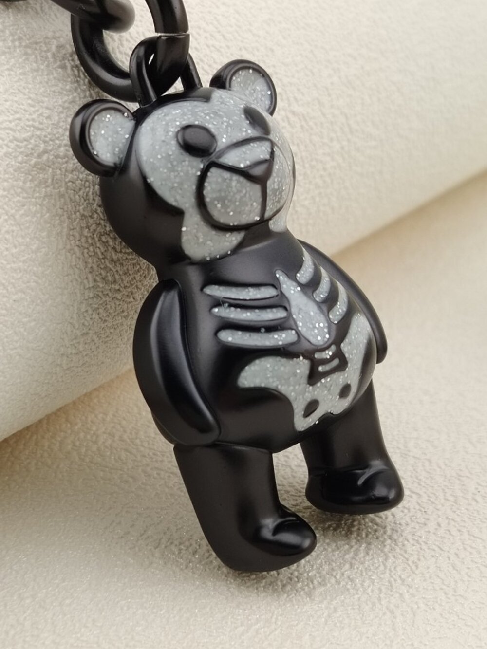 Coach Skeleton Bear Bag Charm - Picture 2 of 5